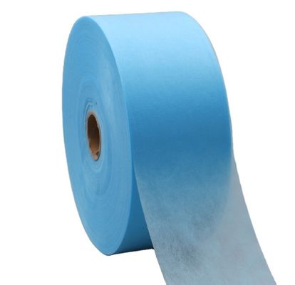 Film stratifié par PE bleu non toxique pour la robe d'isolement