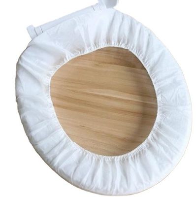 Télescopique tout le d'isolement inclus de siège des toilettes de couvertures textile tissé jetable non