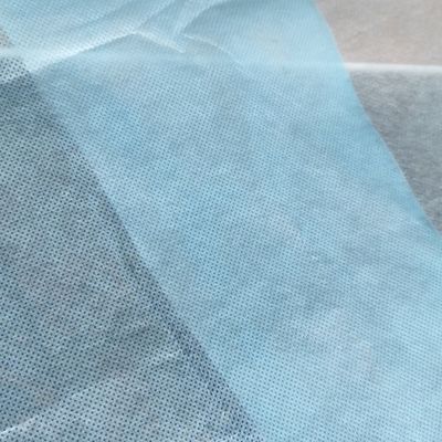 Tissu à maille fine de vêtements de protection de film protecteur de PE de 50GSM 1200mm