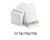 serviettes de toile jetables de papier des serviettes 19g de dîner des serviettes 12.5g