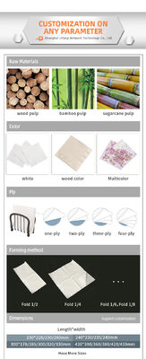 tissu facial de 13.5gsm Mini Pocket Tissue Disposable Handkerchiefs