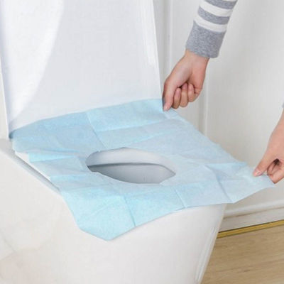 Couvertures de siège des toilettes jetables de papier d'une seule pièce 200mm 40gsm