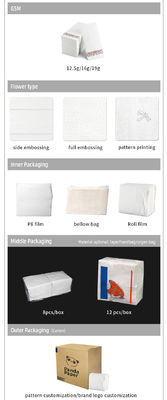 Serviettes de papier de dîner du dîner 330mm de serviettes de restaurant jetable de serviettes
