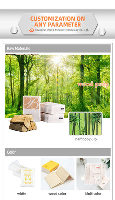 42mm 3 manient la pâte habilement de bois biodégradable ultra molle de papier hygiénique