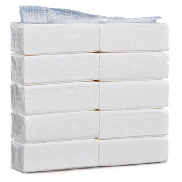 le bois absorbant de papier de serviette de tissu de papier hygiénique 105g pâte 2Ply /150 dessine le grand paquet